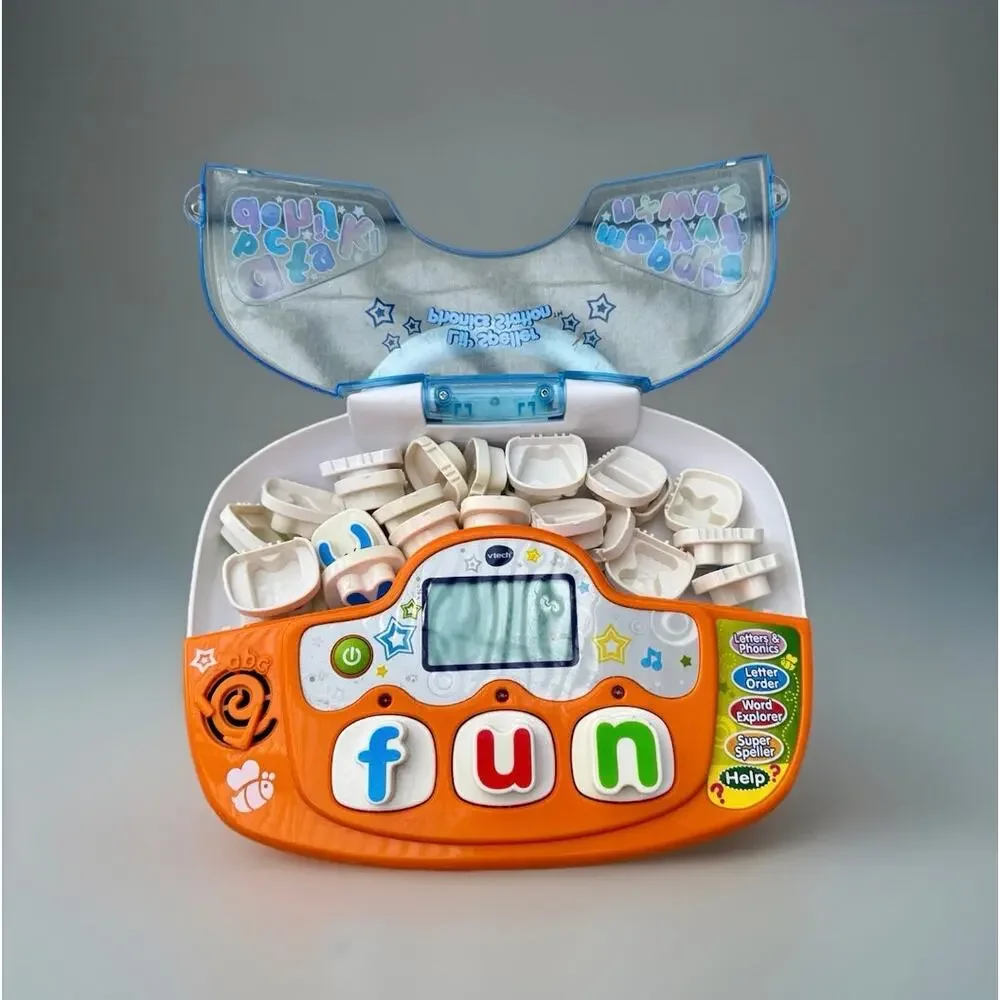VTech Lil' Speller Phonics Station Electronic Learning Toy Complete Tested